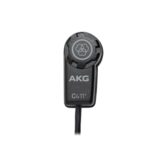 C411 PP FOR HARDWIRE APPLICATIONS, WITH STANDARD XLR CONNECTOR FOR PHANTOM POWERING.
